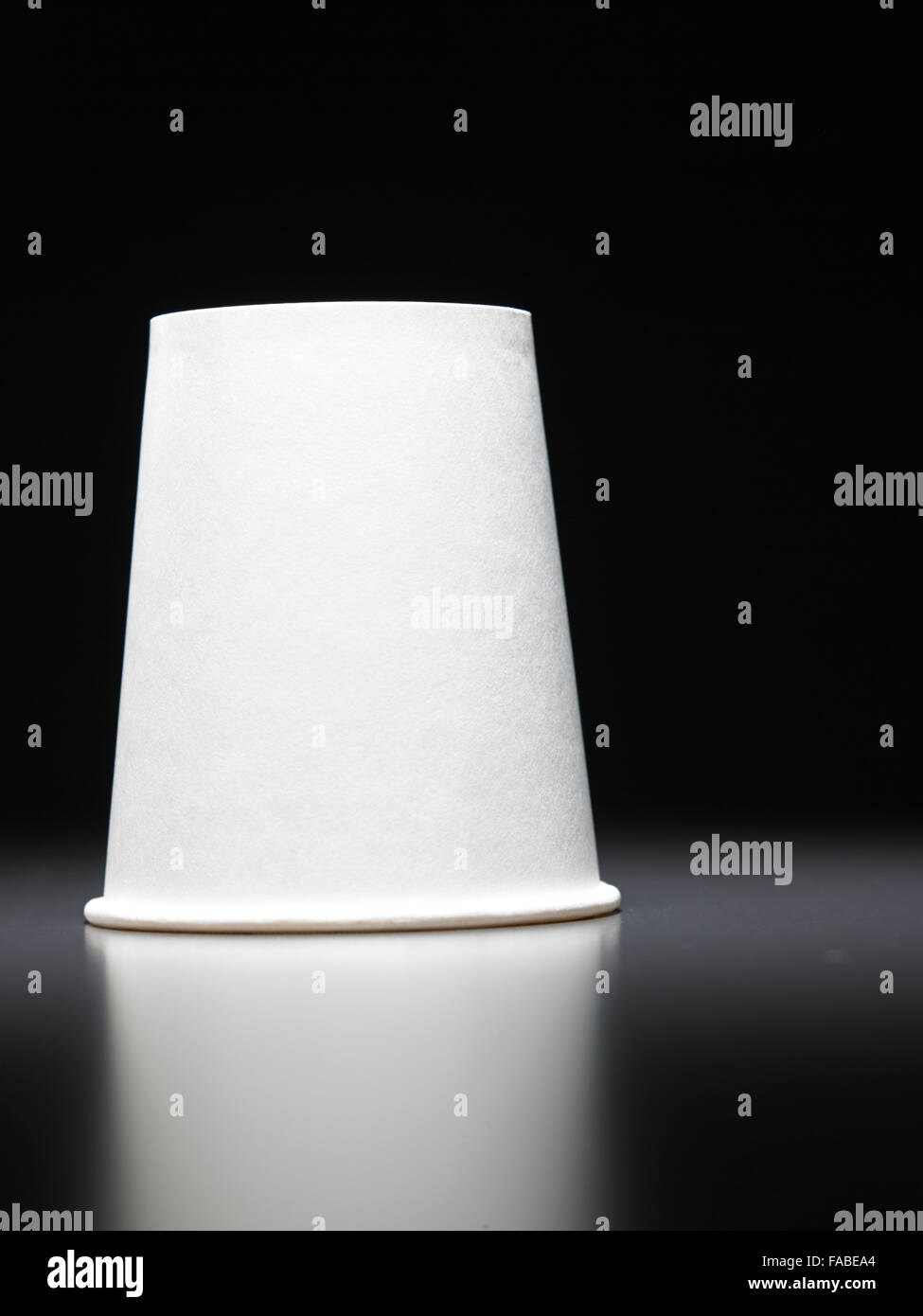 paper cup turn it up side down Stock Photo - Alamy