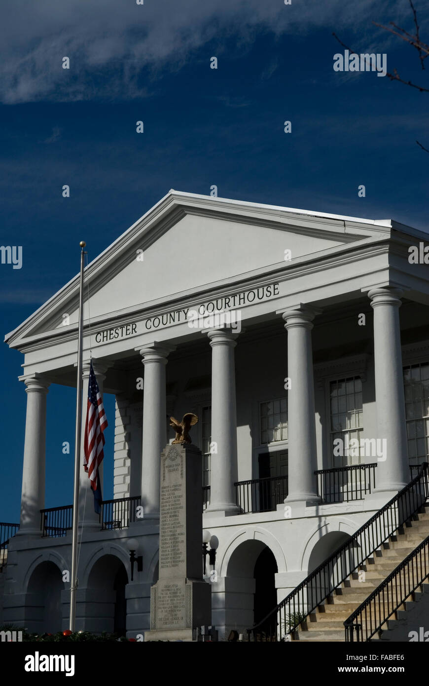 Chester County Courthouse South Carolina USA Stock Photo