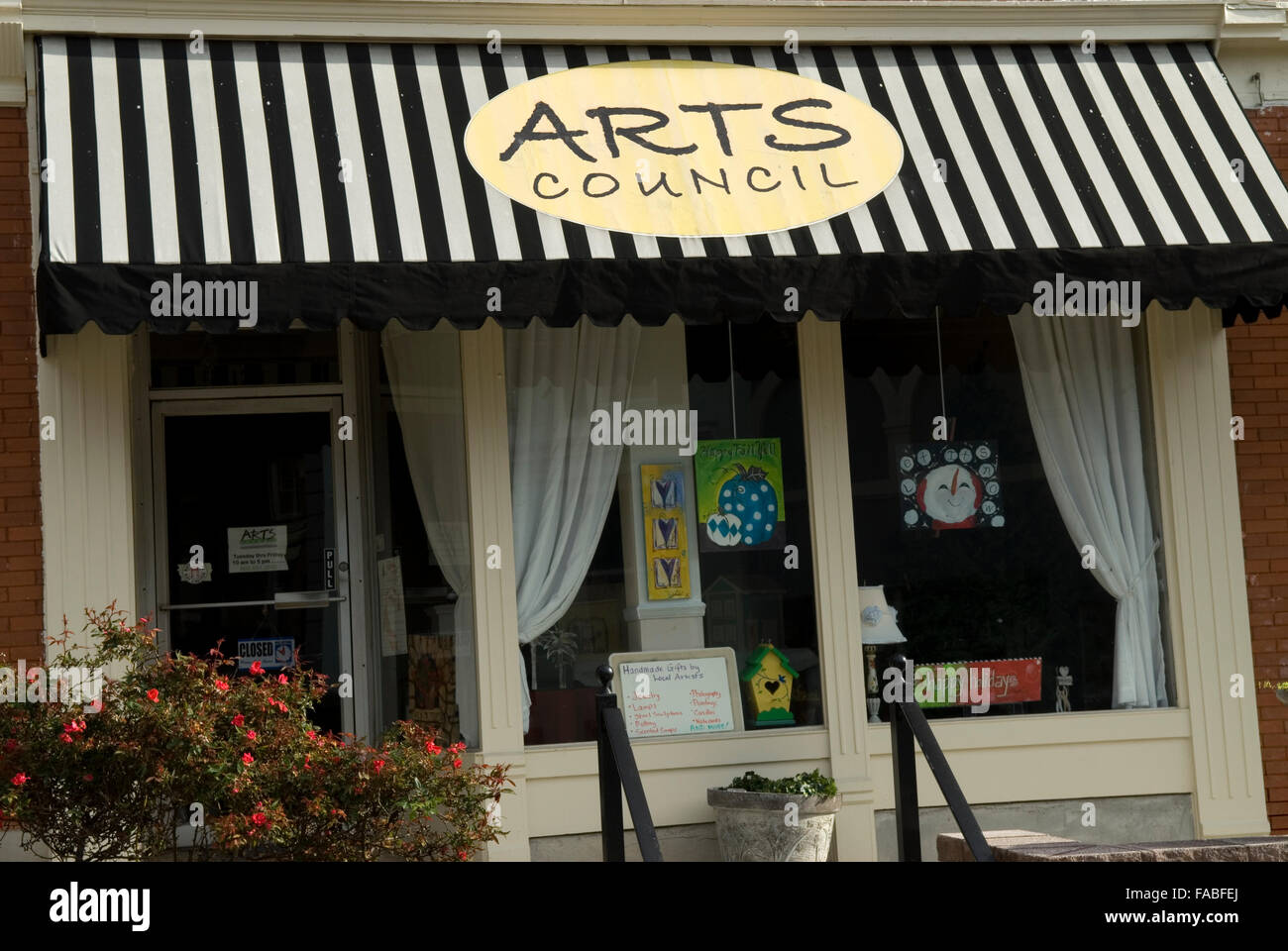 Chester Arts Council South Carolina, USA. Stock Photo