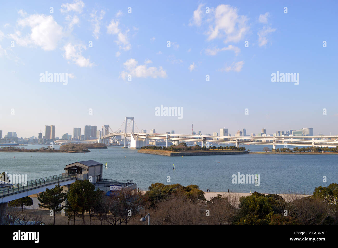 Odaiba in Tokyo Stock Photo