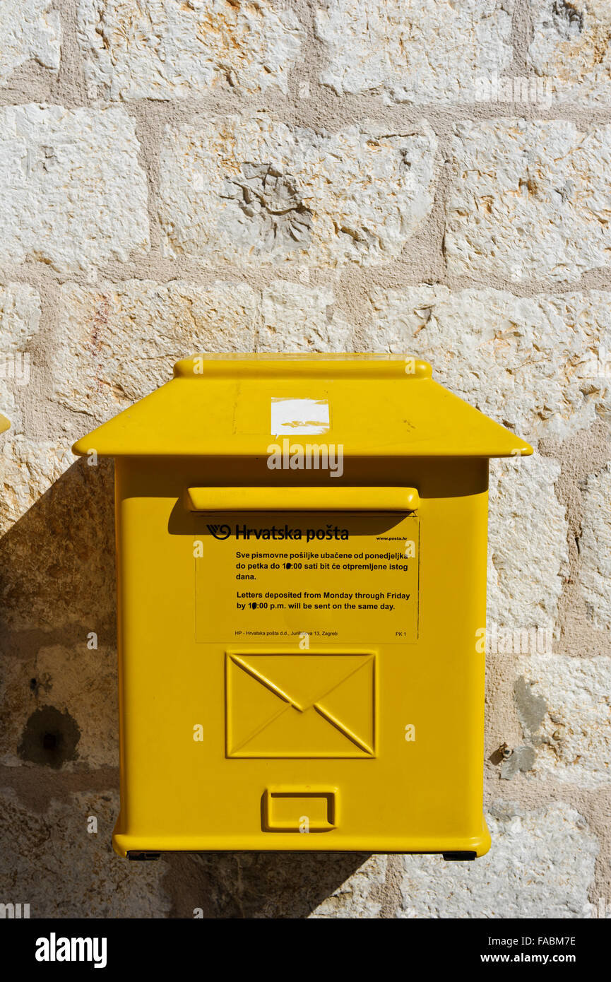 Letter Box Through Brick Wall Letter Box Through Brick Wall