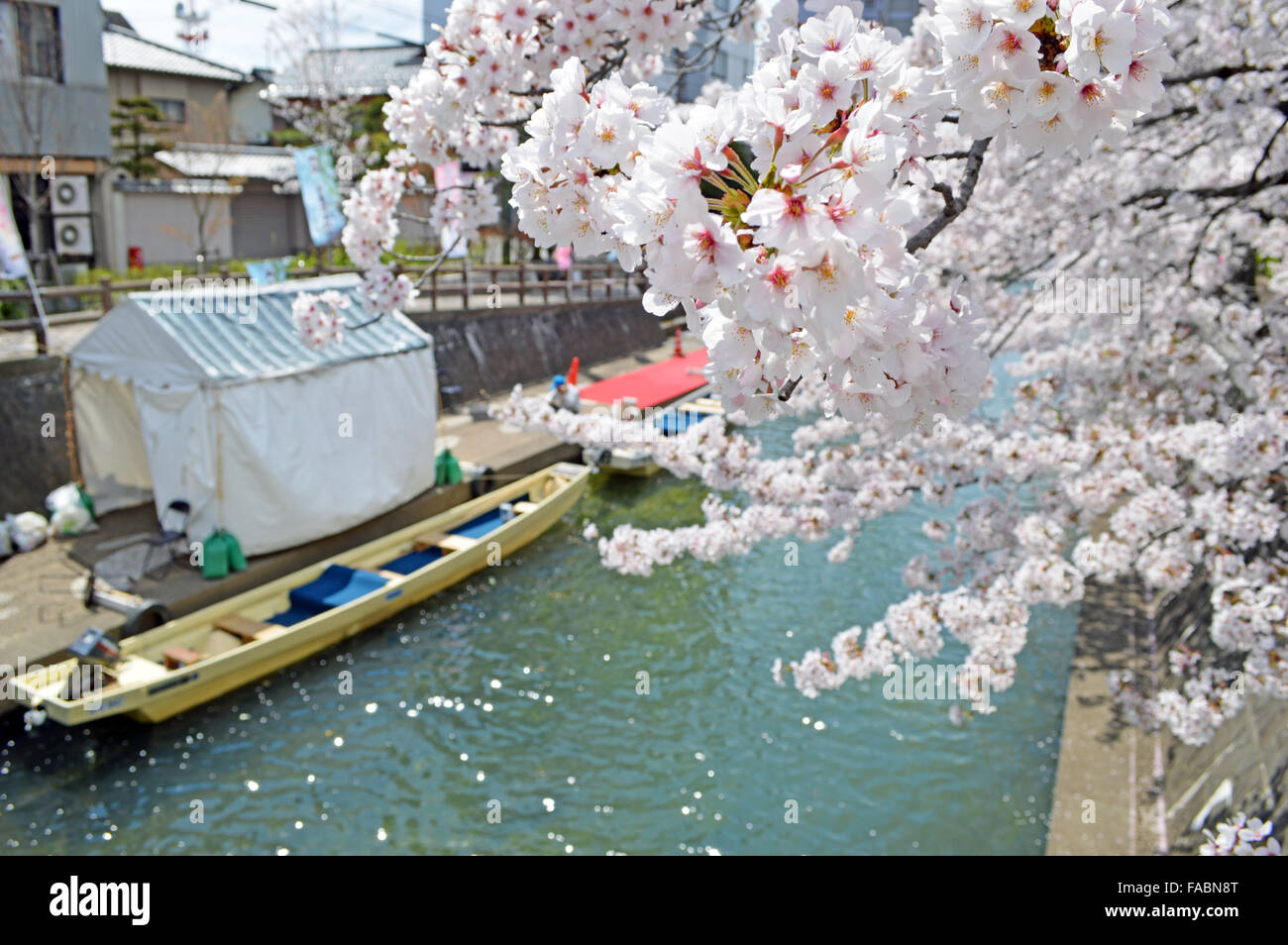 The image of Ogaki Japan Stock Photo