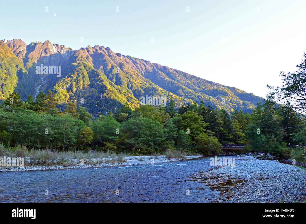 Kamikochi, beautiful nature in Japan Stock Photo