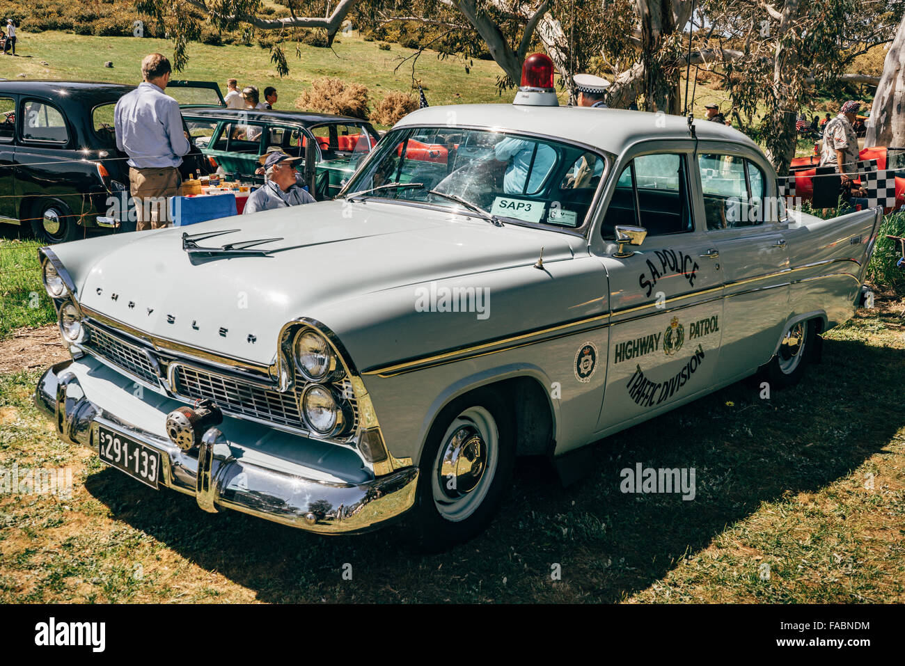 The Bay to Birdwood Classic is for vehicles manufactured between 1956 and 31 December 1978, cars, festivals,old,  vintage, Stock Photo