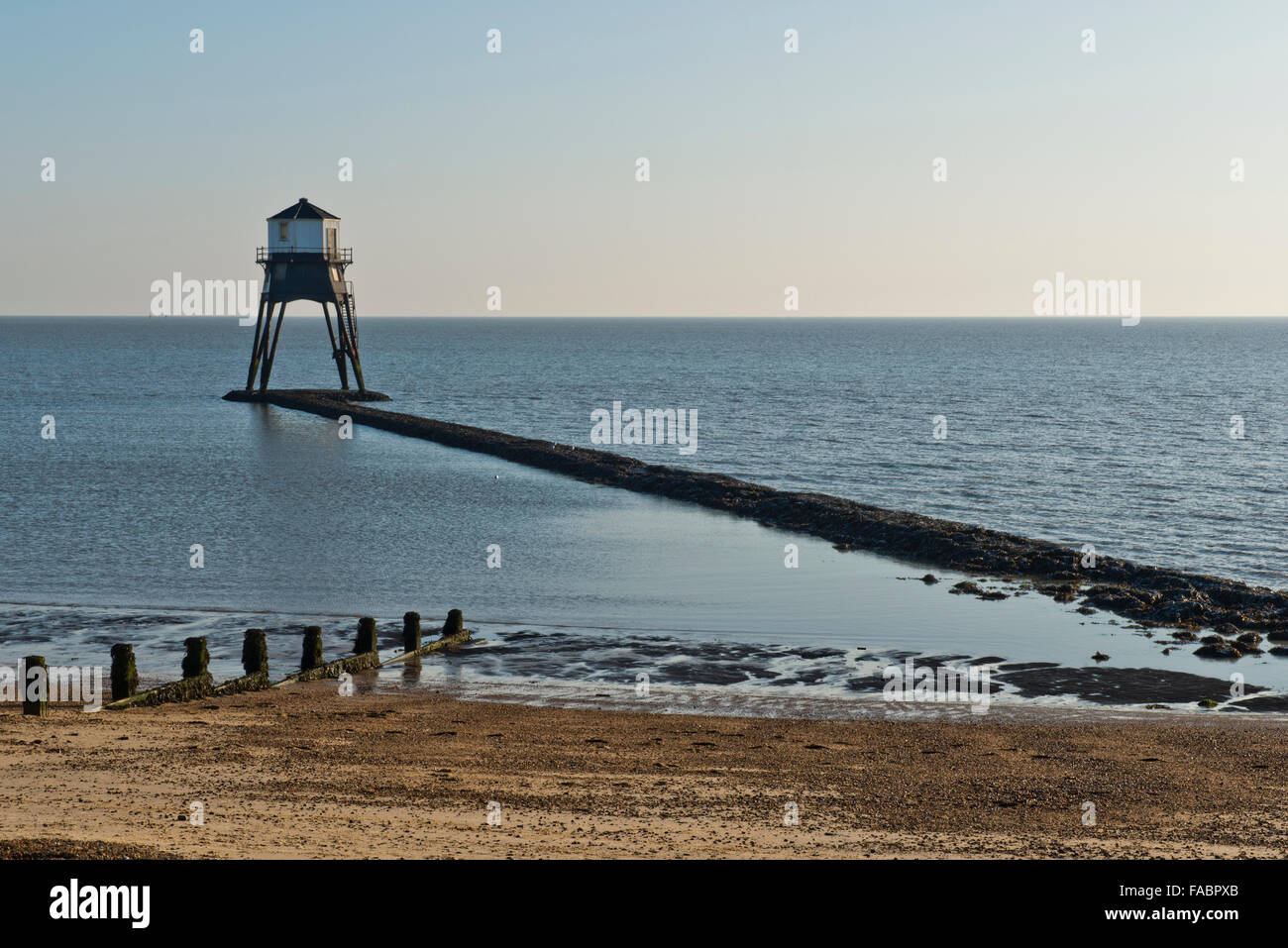 The seaside town of Dovercourt, Essex, England. Known for its