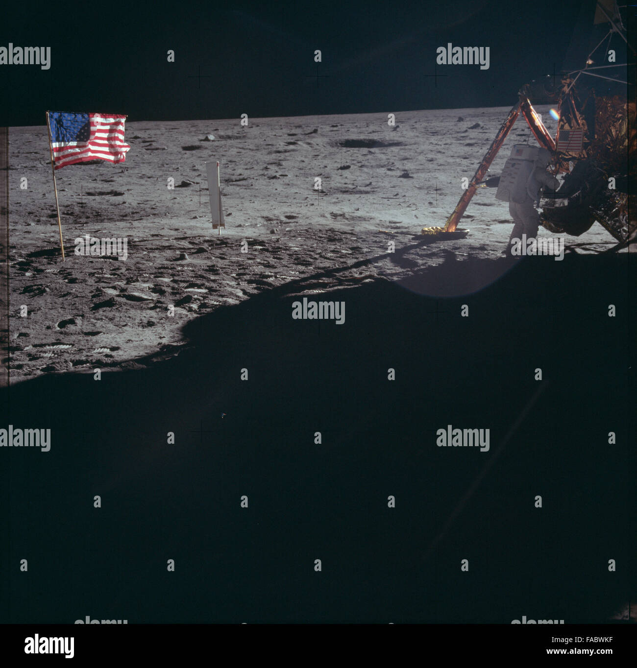 The Apollo 11 untouched photographic archive features unedited images ...
