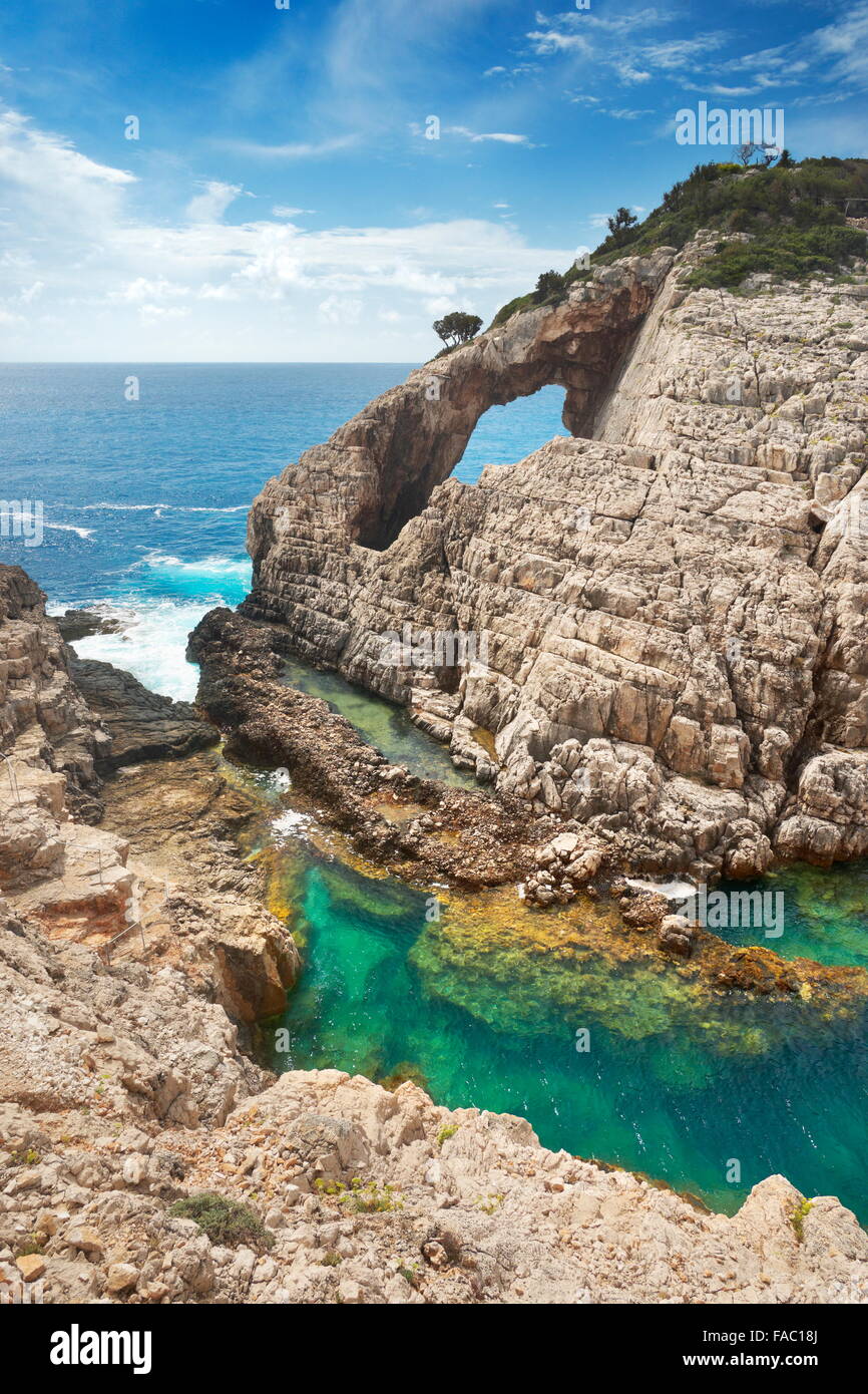 Greece - Zakynthos Island, Ionian Sea, Korakonisi Stock Photo