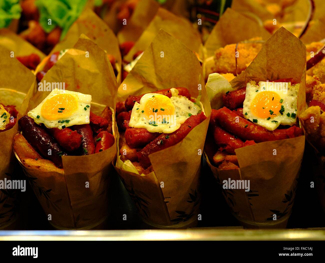 Sausage egg and chips hires stock photography and images Alamy