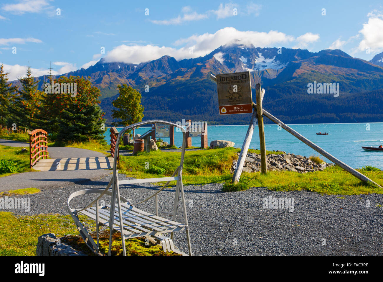 Resurrection Bay, Seward, Alaska Stock Photo Alamy