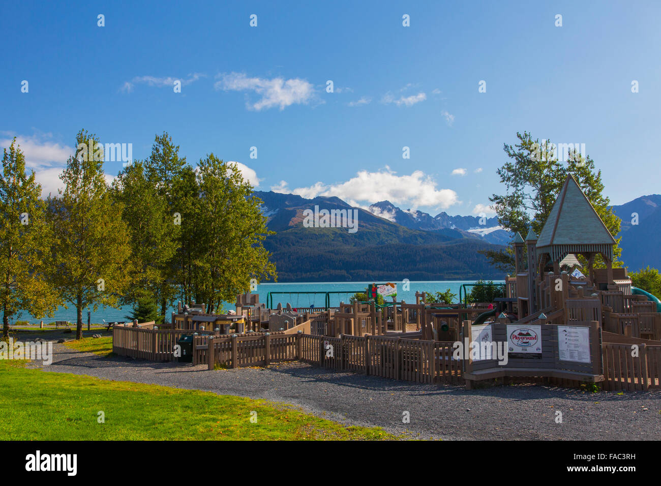 Resurrection Bay, Seward, Alaska Stock Photo Alamy