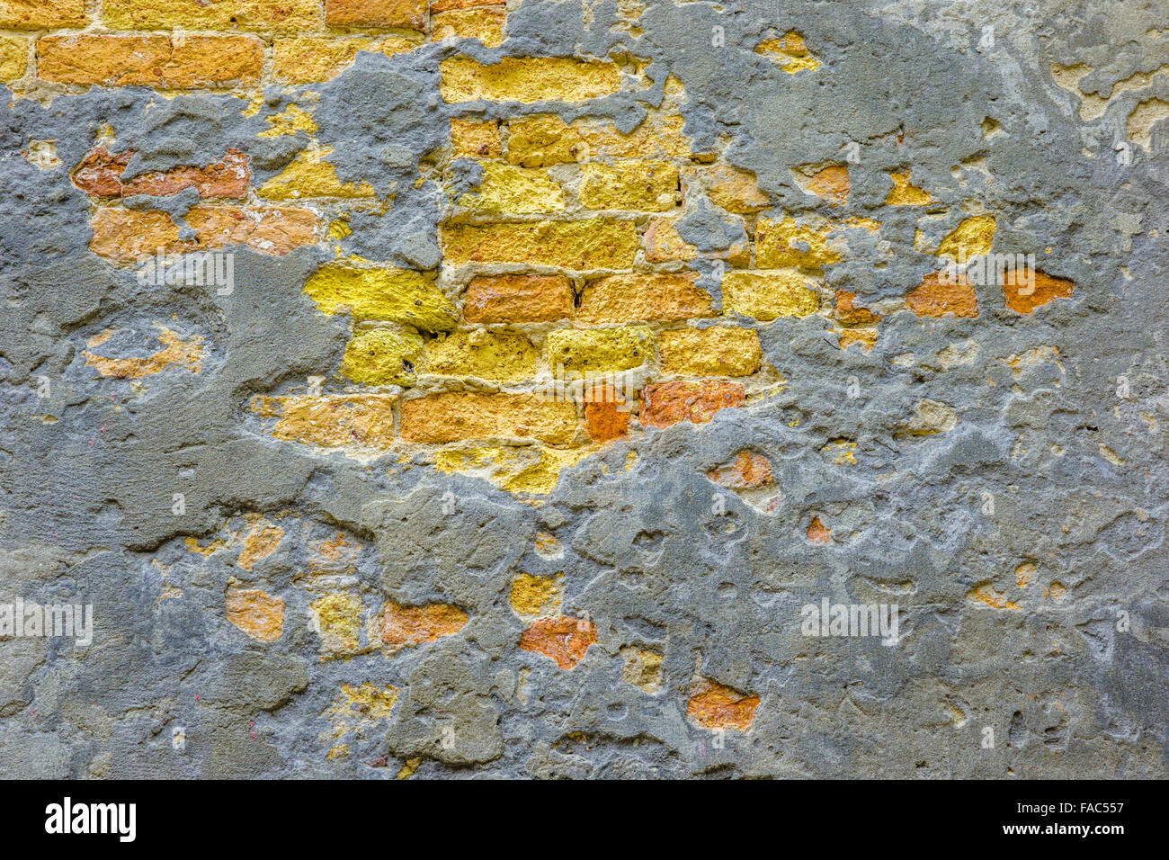 aging brick wall, Venice, Italy Stock Photo Alamy