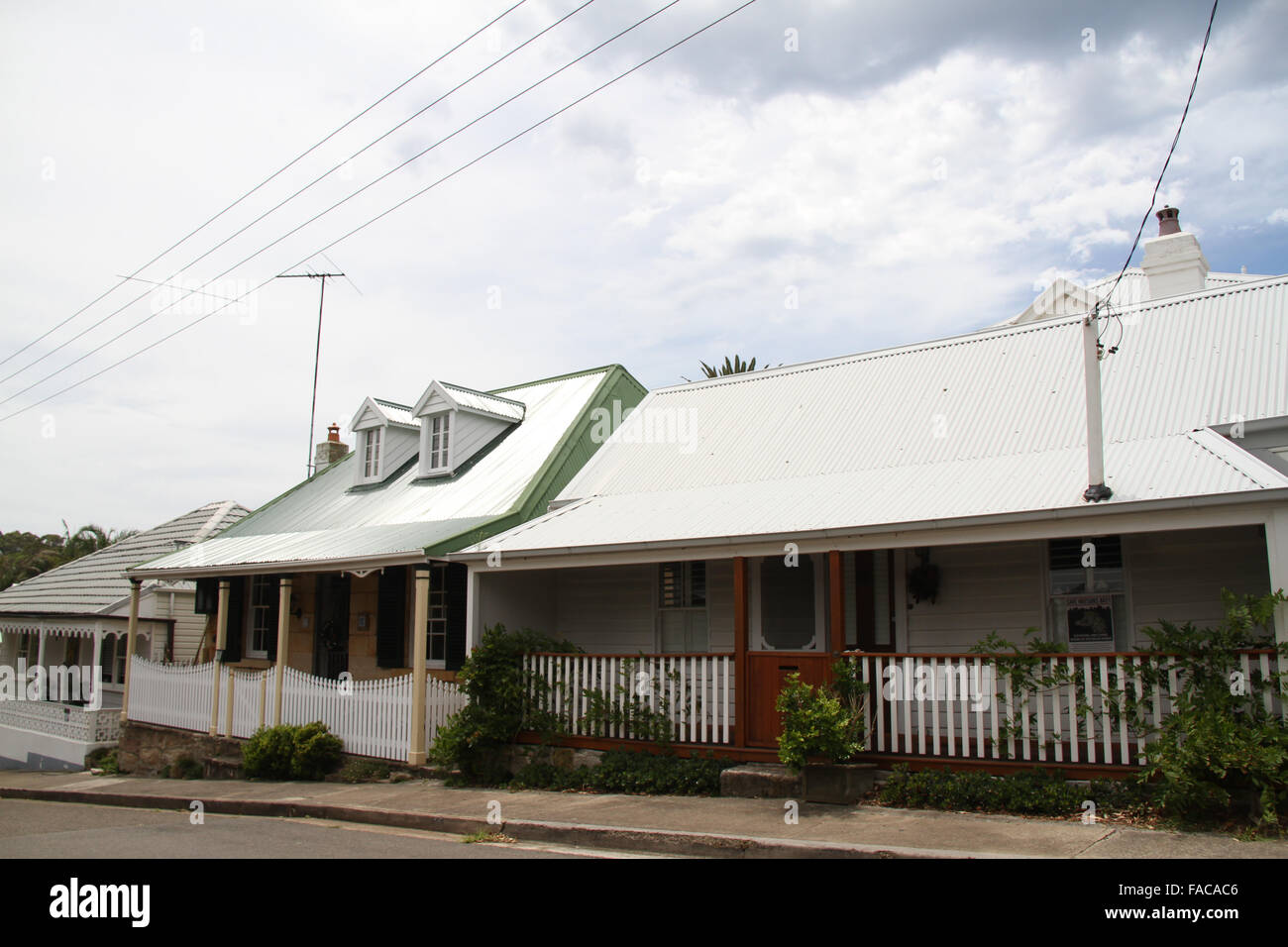 Houses in Watson’s Bay, Sydney, Australia Stock Photo Alamy