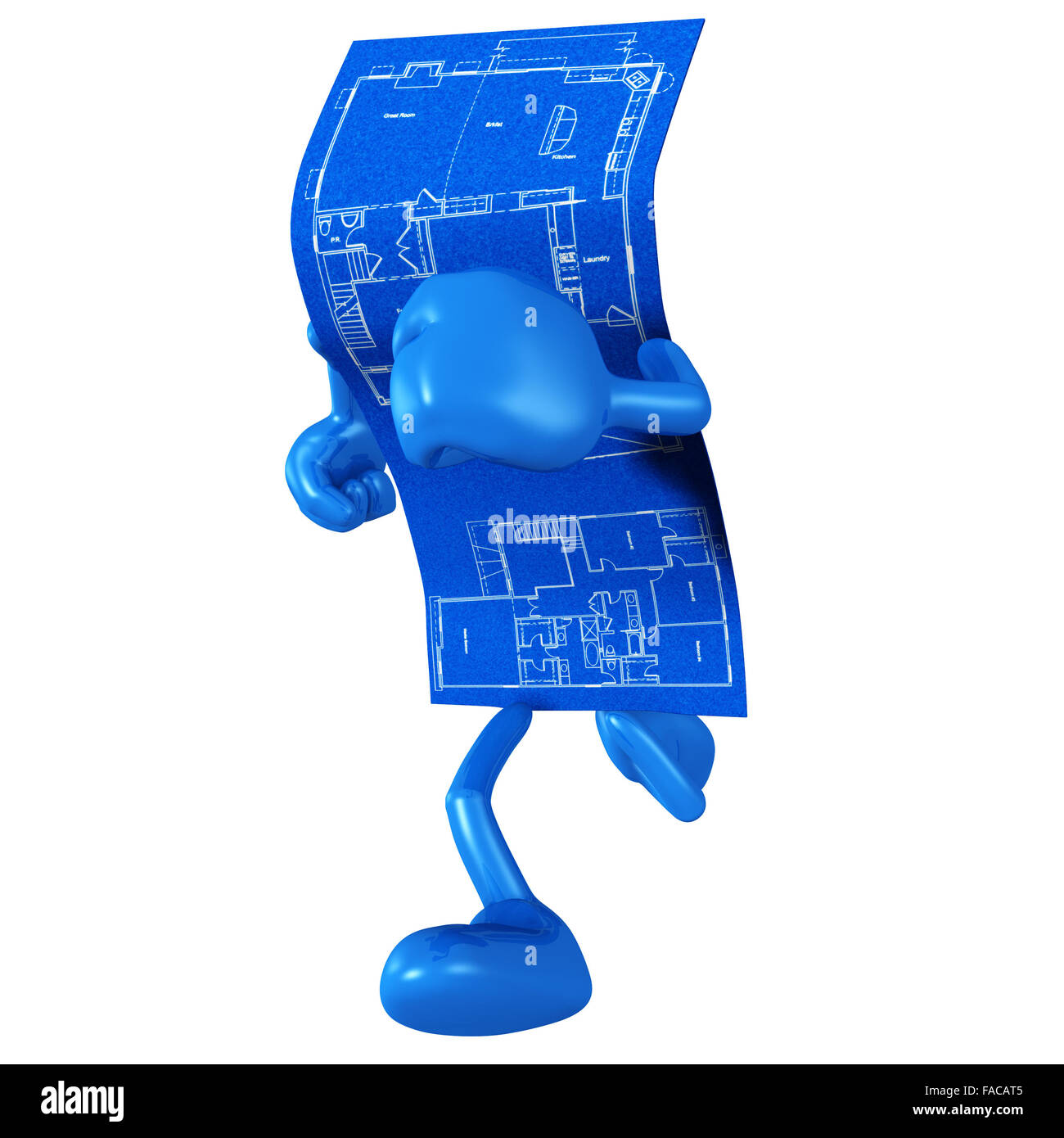 Home Construction Blueprint Stock Photo Alamy