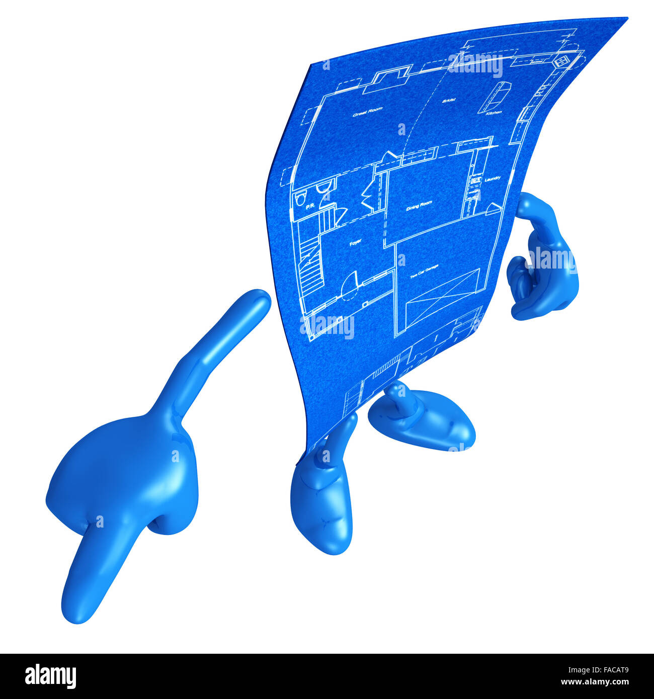 Home Construction Blueprint Stock Photo Alamy