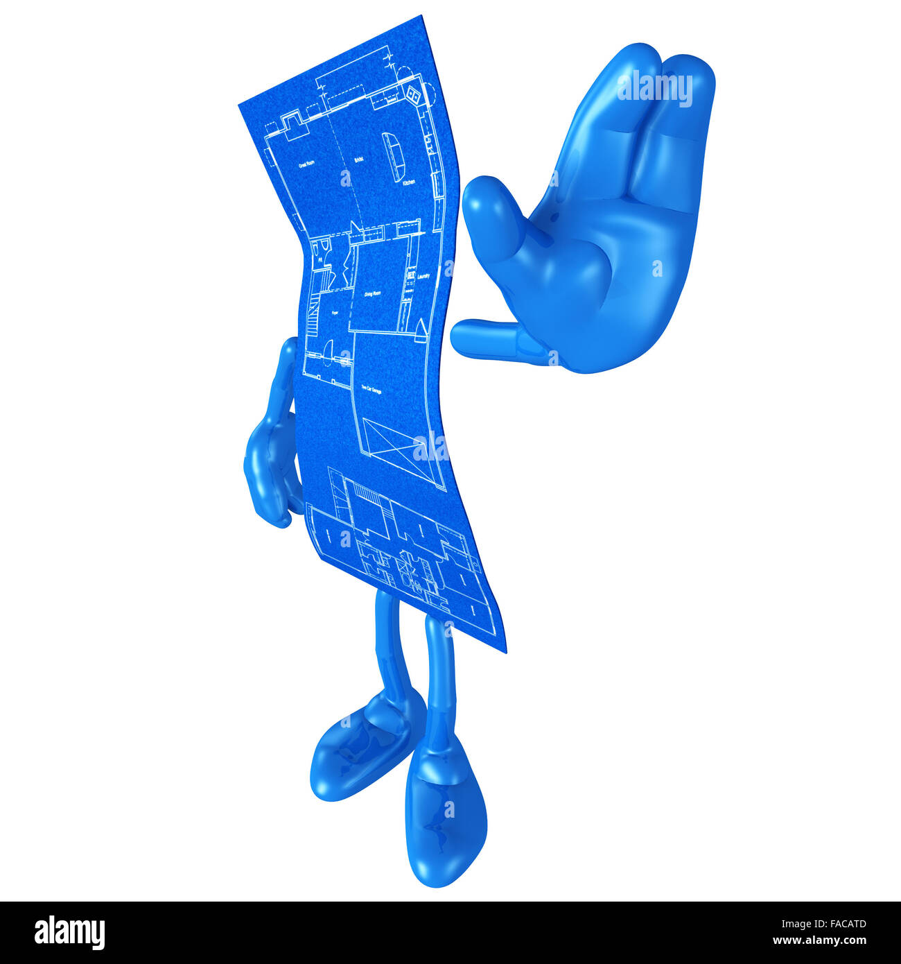 Home Construction Blueprint Stock Photo Alamy