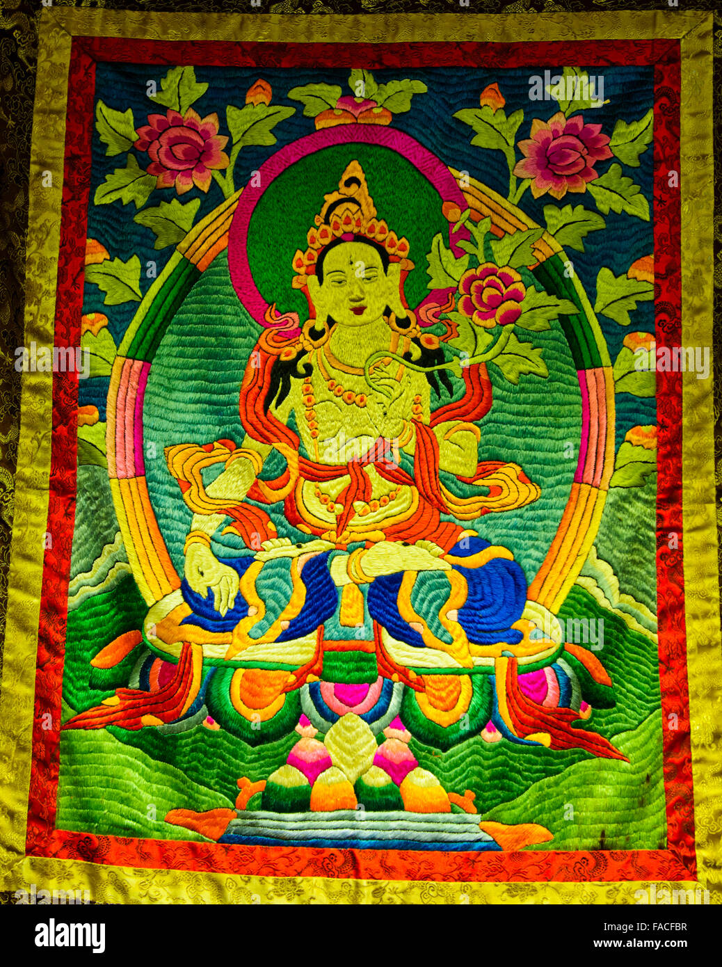 Buddhist wall hangings hires stock photography and images Alamy
