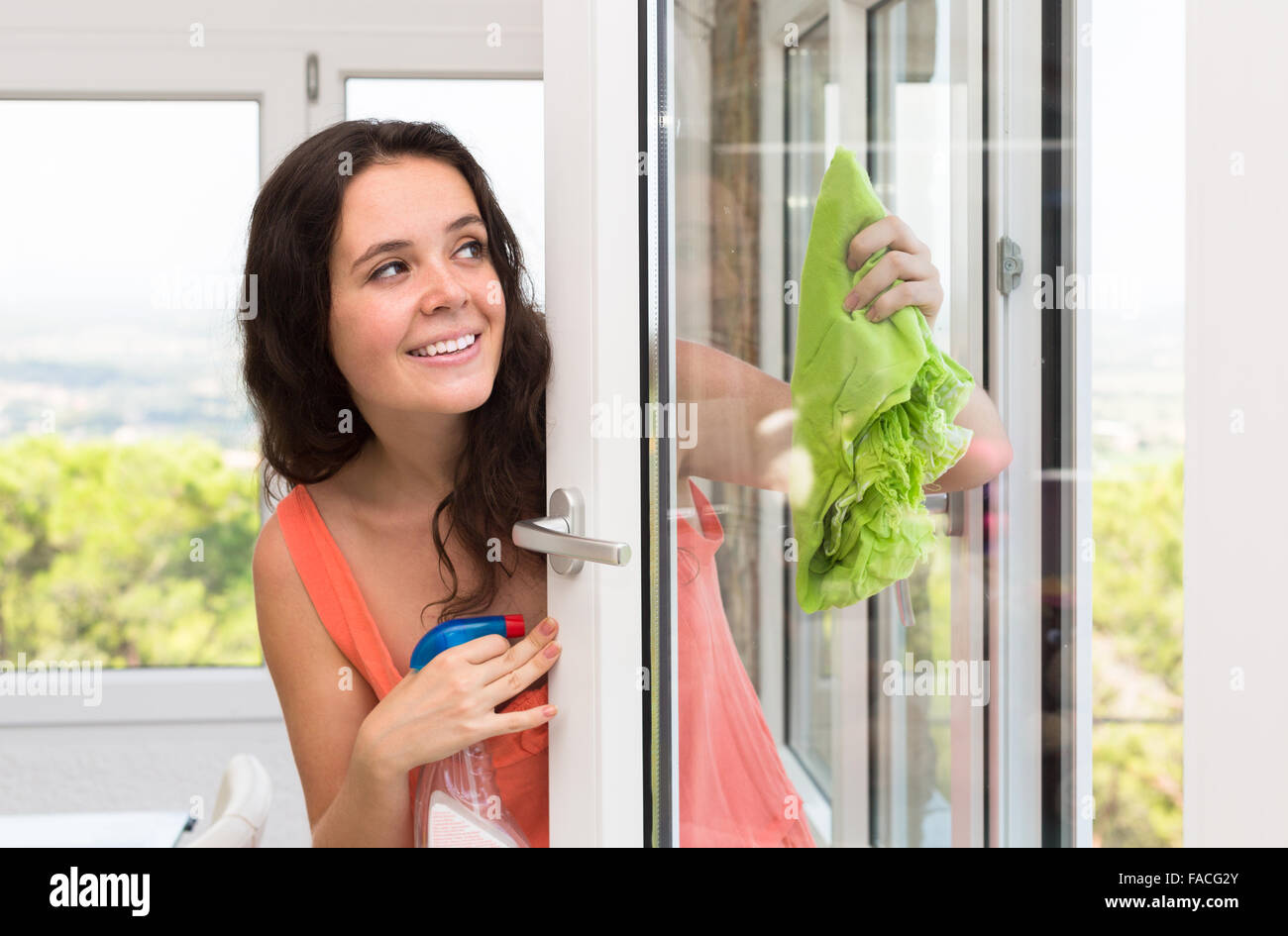Atomizer woman interior hi-res stock photography and images - Alamy