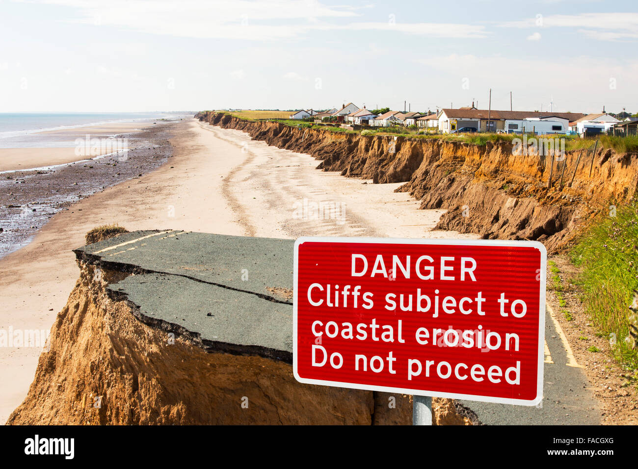 Coastal erosion on yorkshire coast hi-res stock photography and images ...