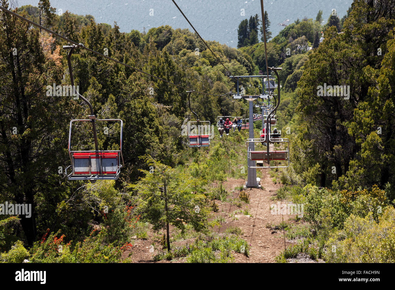Cerro Campanario chair lift near Bariloche, San Carlos de Bariloche