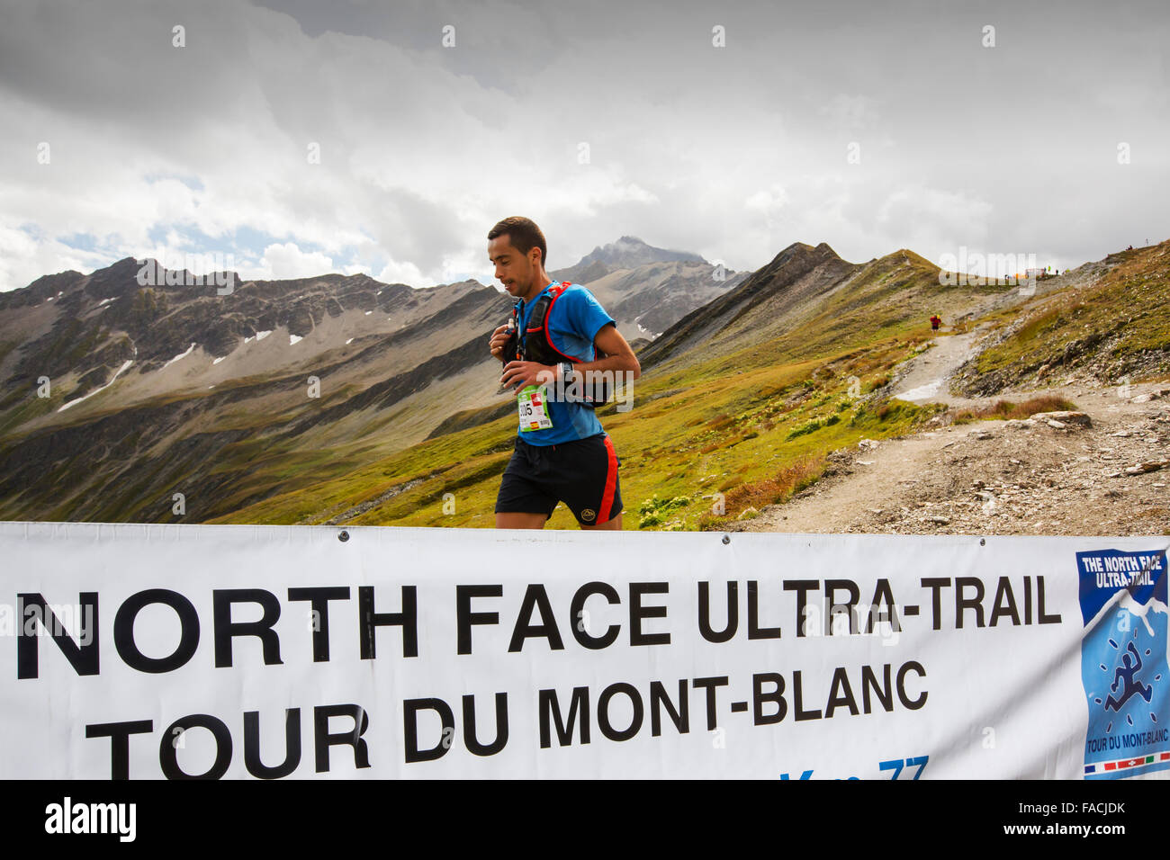 Ultra trail mont blanc hi-res stock photography and images - Alamy