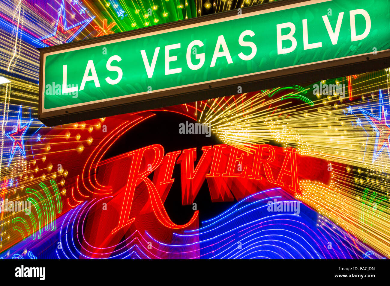 Riviera Hotel, Las Vegas Boulevard, looking northeast — Calisphere
