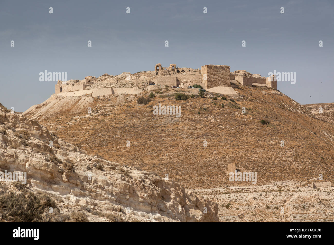 Shobak Castle, Mont Real, Jordan Stock Photo - Alamy