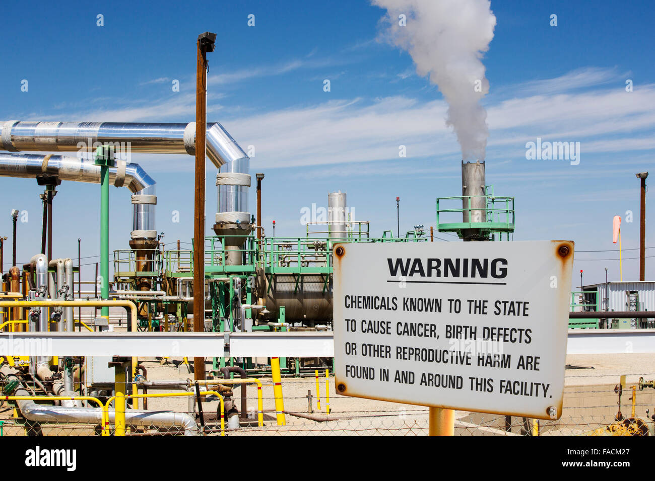 The Midway Sunset oilfield in Taft, Bakersfield, California, USA