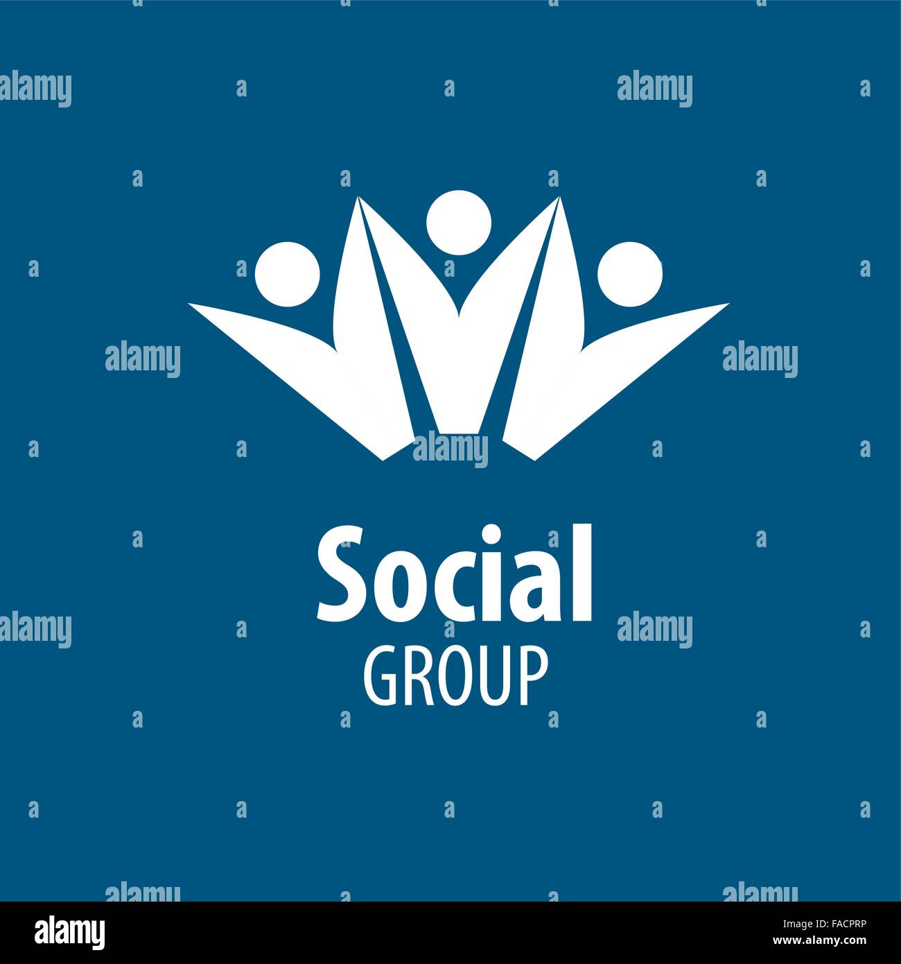 social-group-logo-stock-vector-image-art-alamy
