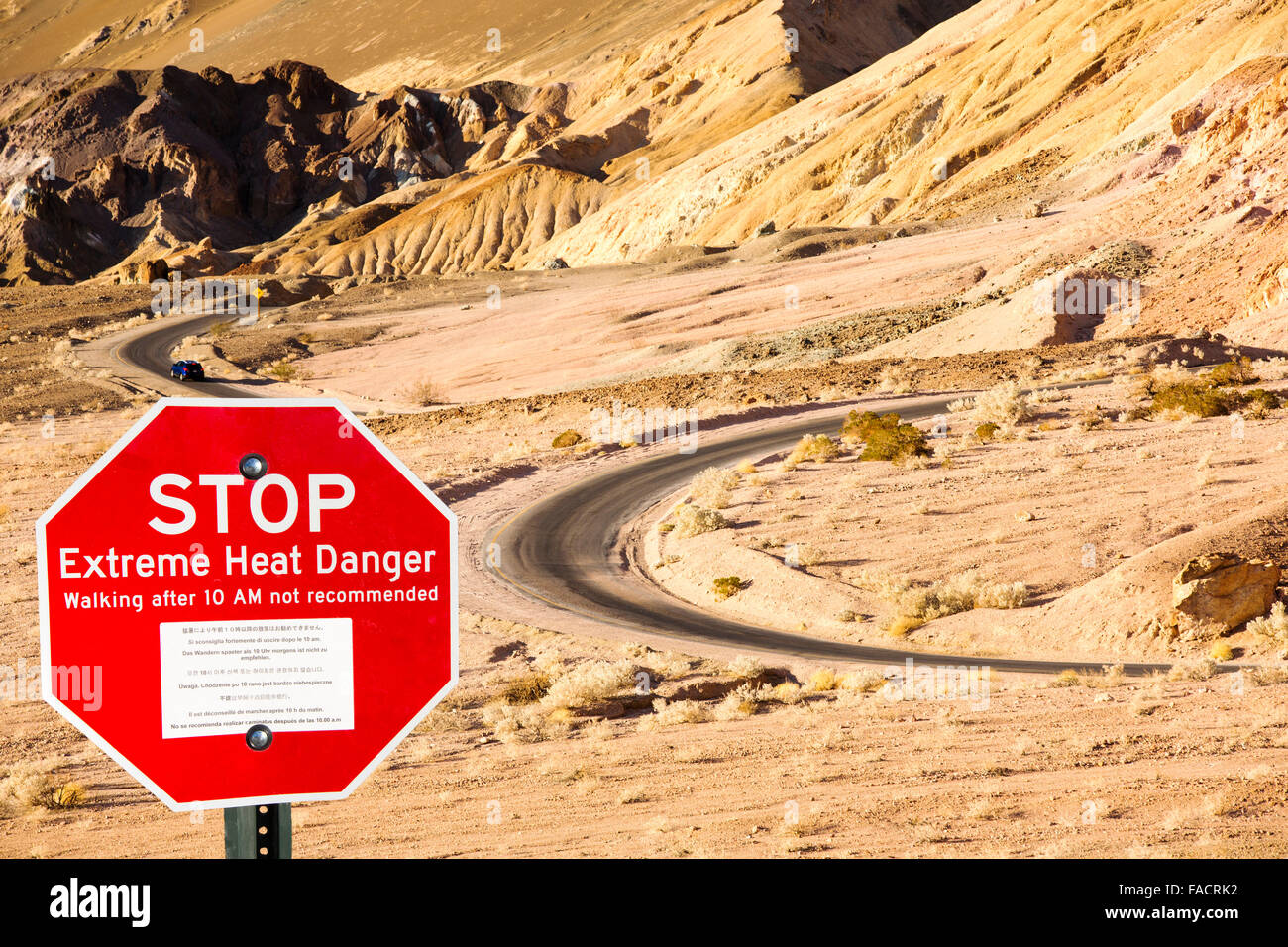 Artists drive death valley hires stock photography and images Alamy