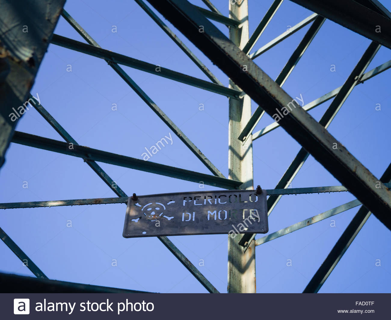 Italian Warning Sign Stock Photos & Italian Warning Sign Stock Images ...