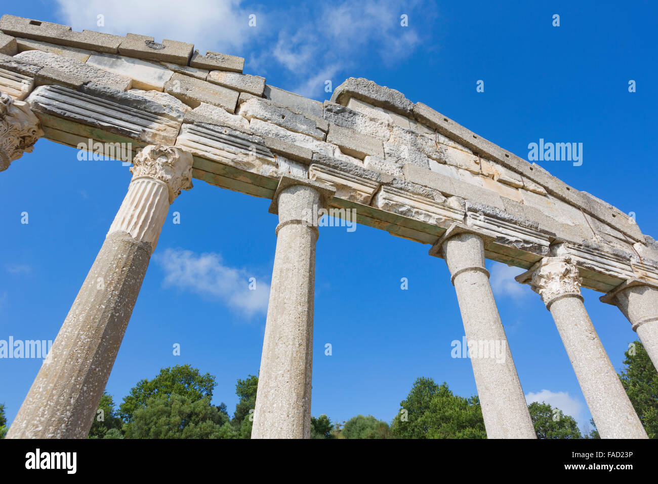 Apollonia, or Apoloni, Fier Region, Albania. Ancient Greek city founded ...