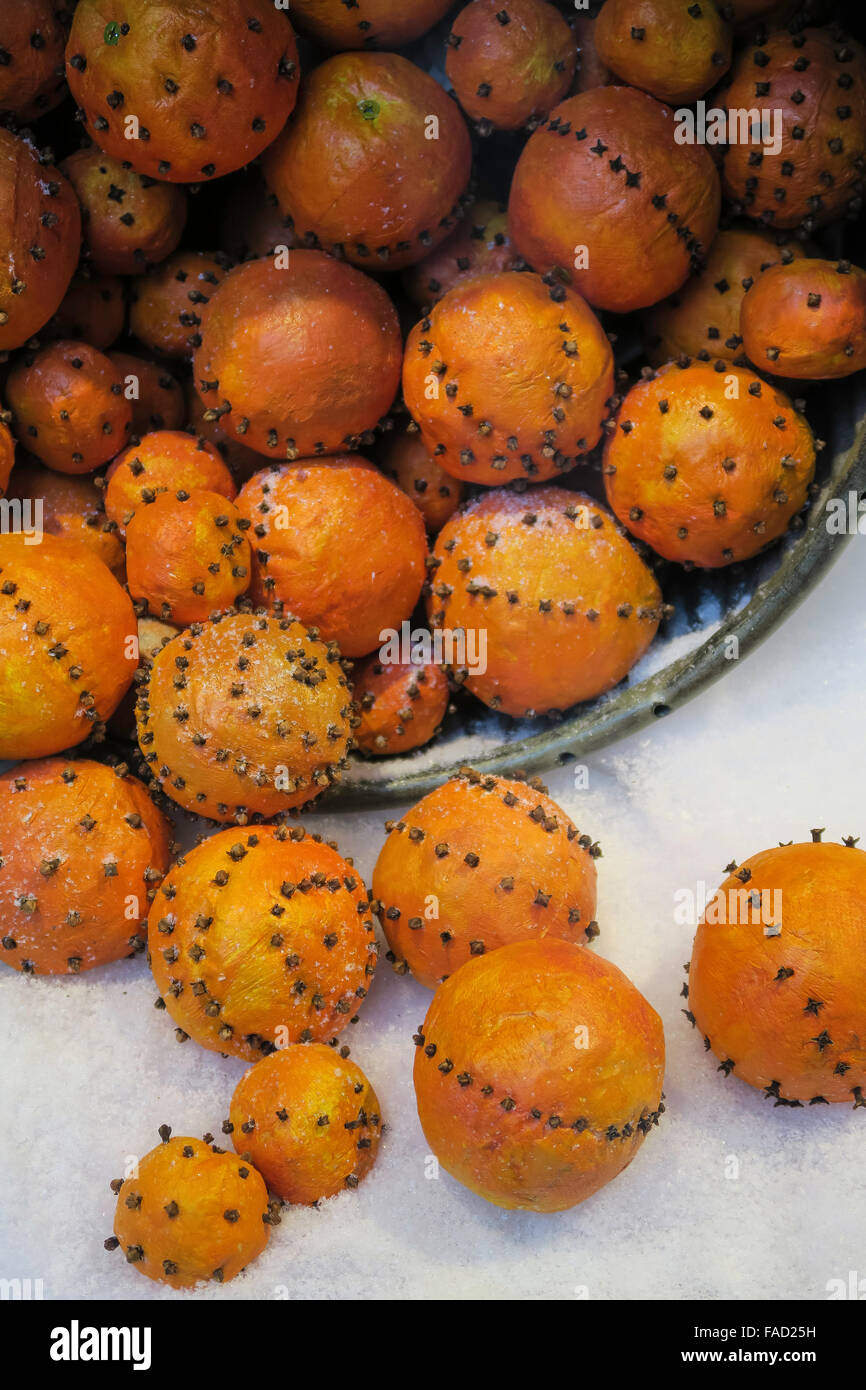 Orange pomander hi-res stock photography and images - Alamy