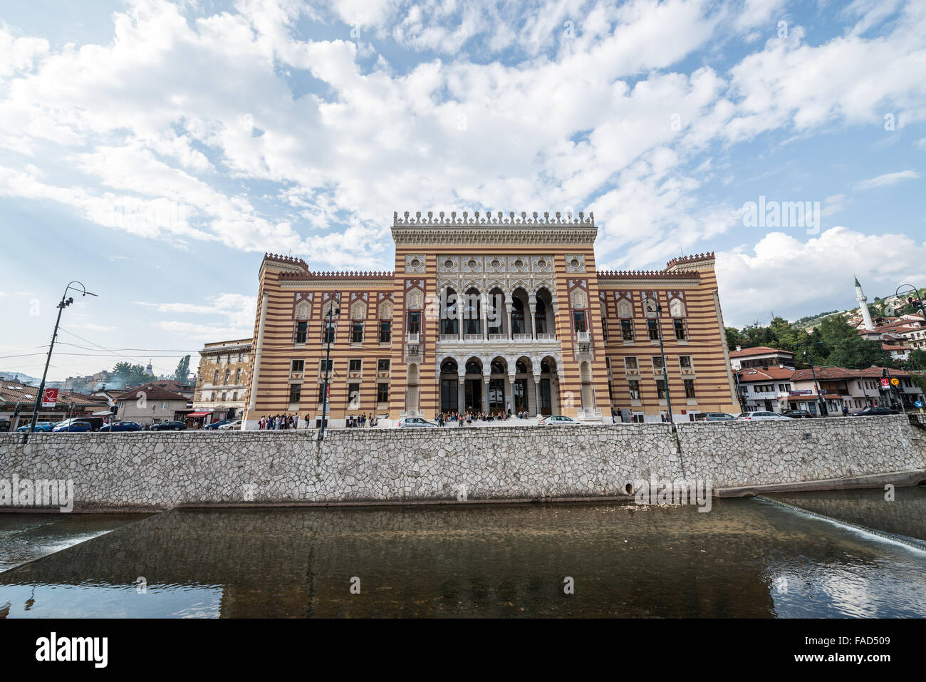 Vijecnica Building From Austro Hungarian Period Former City Hall And vijecnica-building-from-austro-hungarian-period-former-city-hall-and