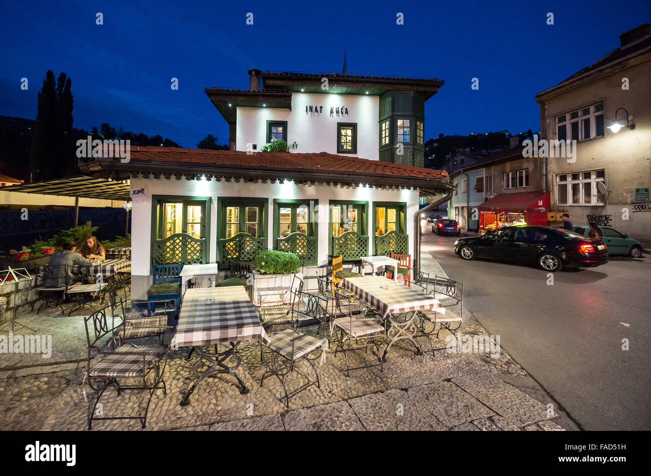 Radnicki Dom, Workers common house in Bosanski Brod, Bosnia…