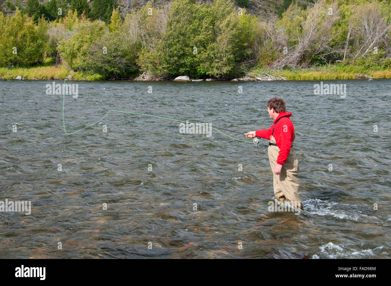 Madison River flyfishing, Windy Point Boat Launch, Bureau of Land