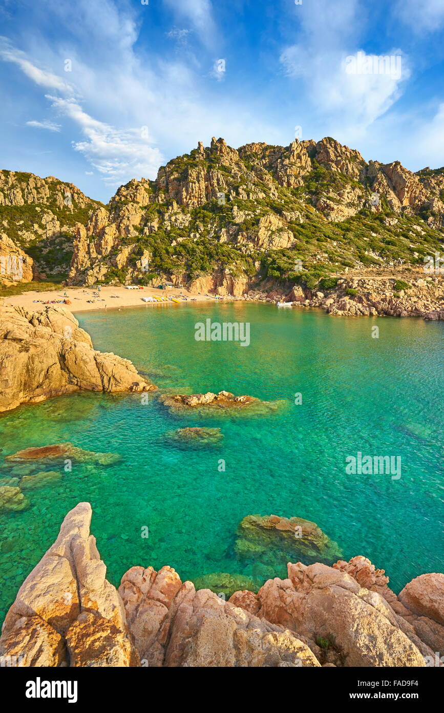 Costa Paradiso Beach, Sardinia Island, Italy Stock Photo