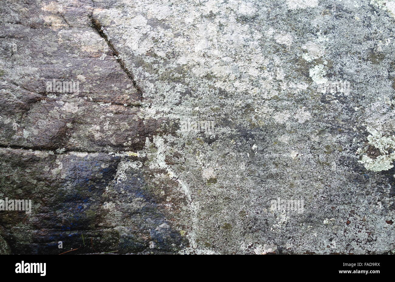 Stone surface in Ontario, Canada Stock Photo