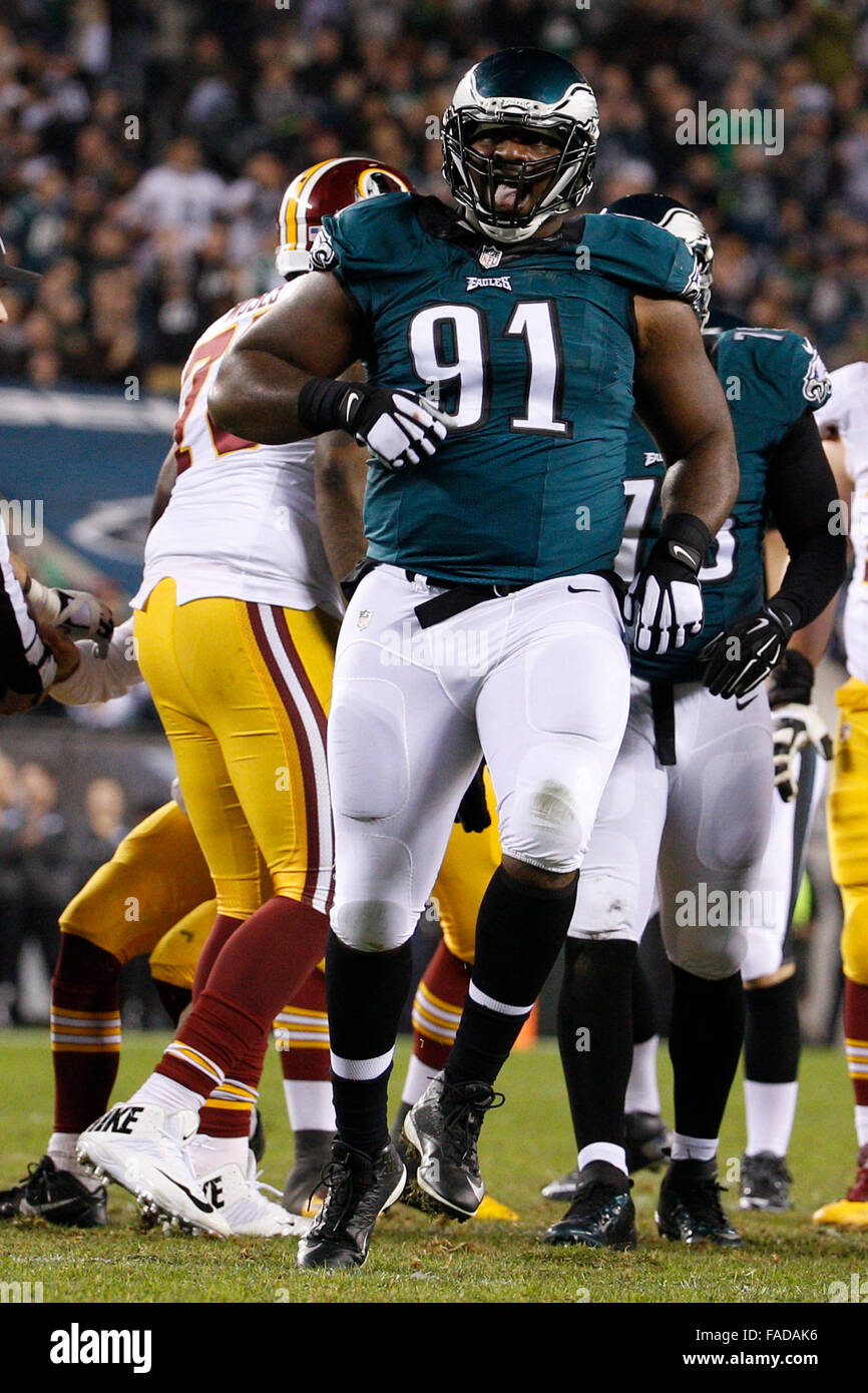 December 26, 2015 Philadelphia Eagles defensive end Fletcher Cox (91