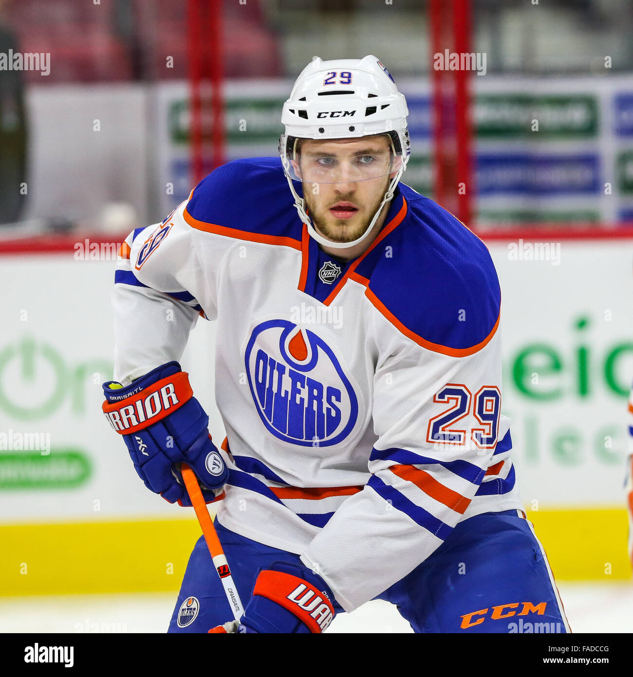 Leon Draisaitl #29 - Autographed 2021-22 Edmonton Oilers vs