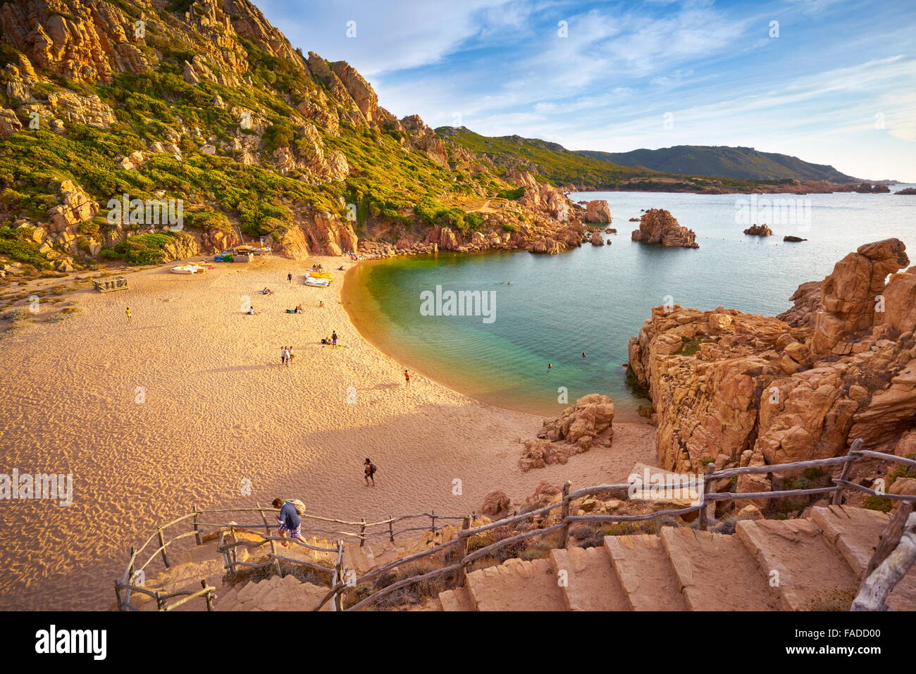 Sardinia Island - Costa Paradiso Beach, Italy Stock Photo