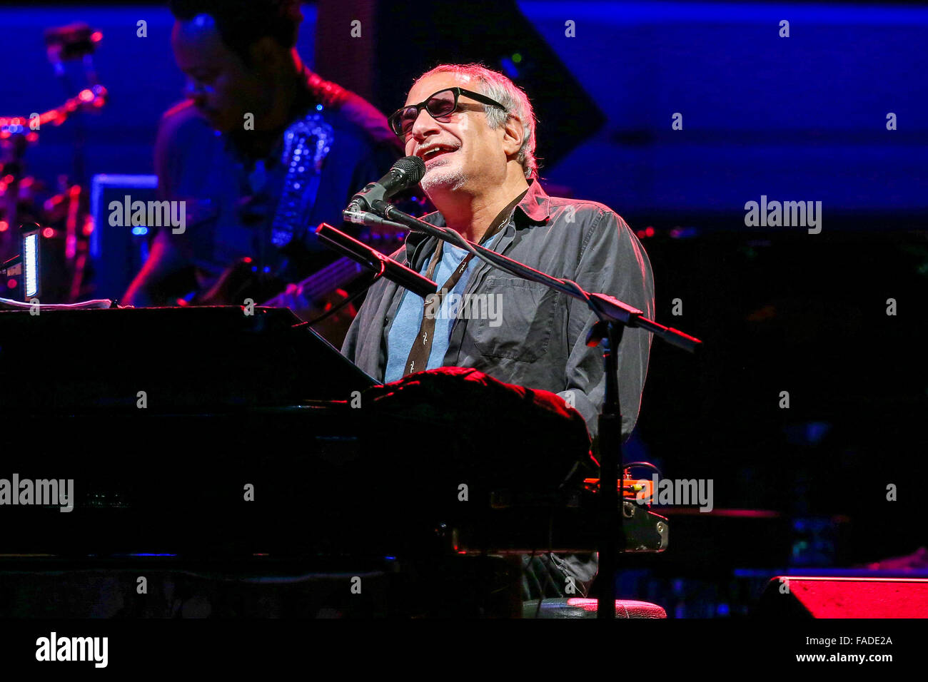 Steely Dan live in concert Stock Photo Alamy
