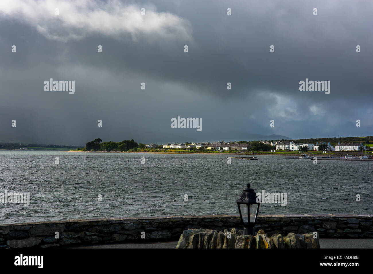 Village at Valentia Island in Ireland Stock Photo Alamy