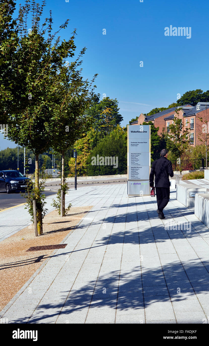 Wakefield One Library Museum and Council Offices Wakefield West