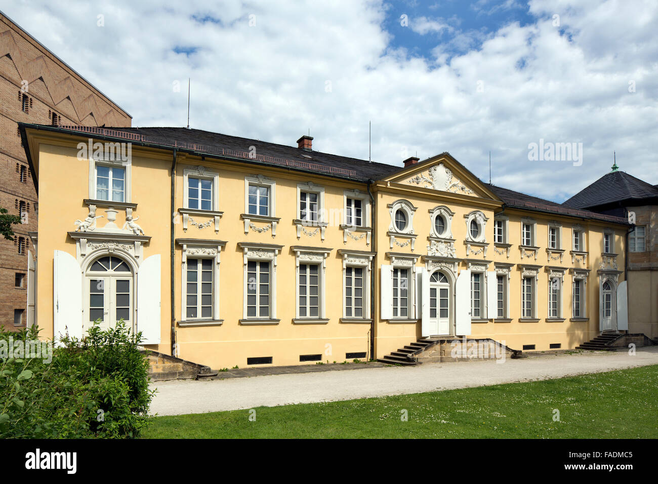 New Palace, Italian building, Bayreuth, Upper Franconia, Bavaria, Germany Stock Photo