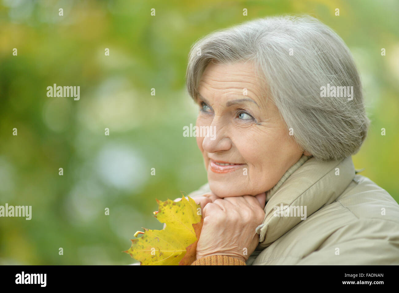 happy old woman Stock Photo - Alamy
