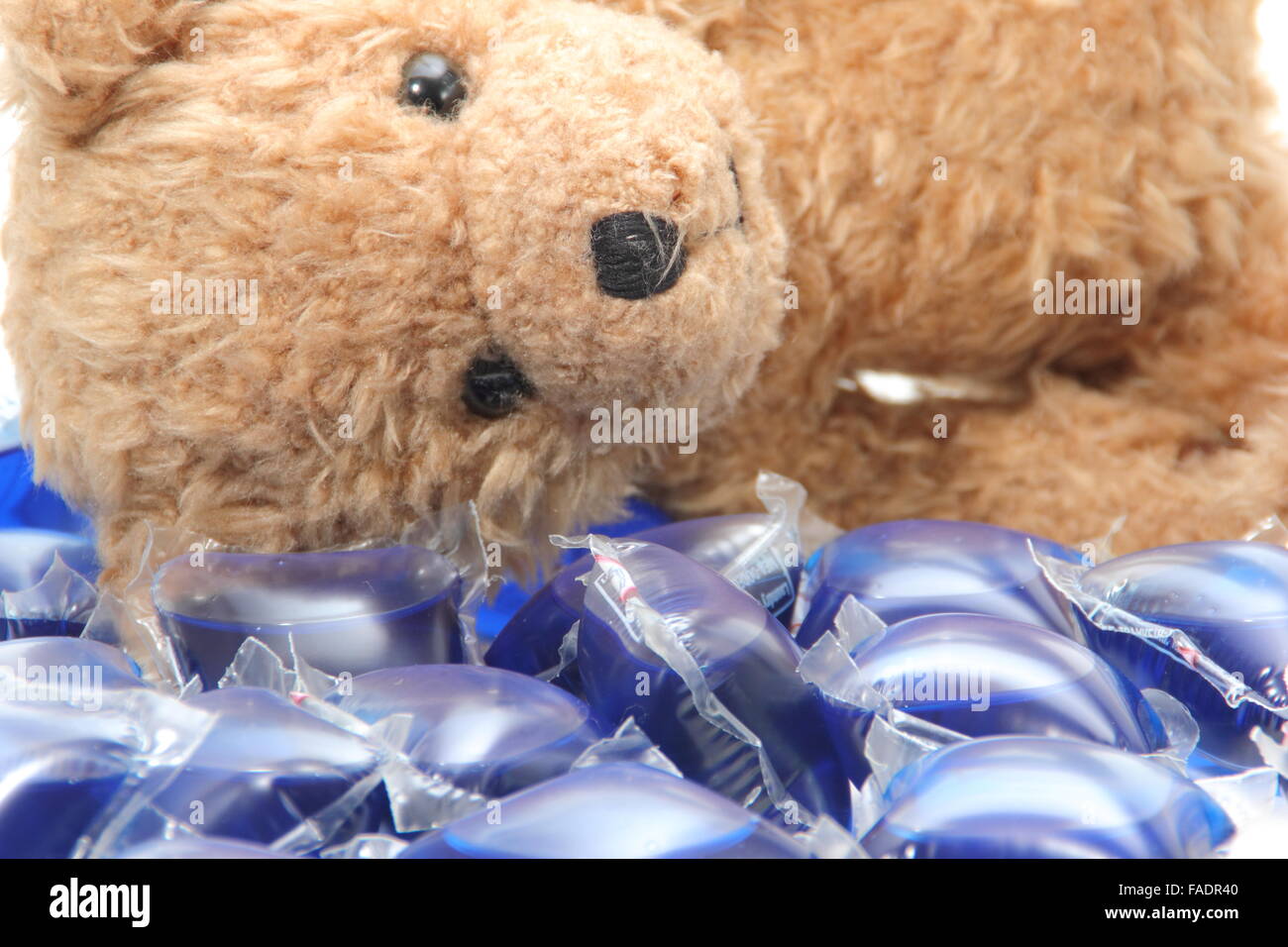 laundry detergent teddy bear