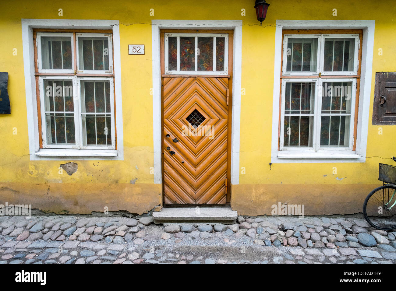 House Tallinn Estonia Baltic Stock Photo Alamy
