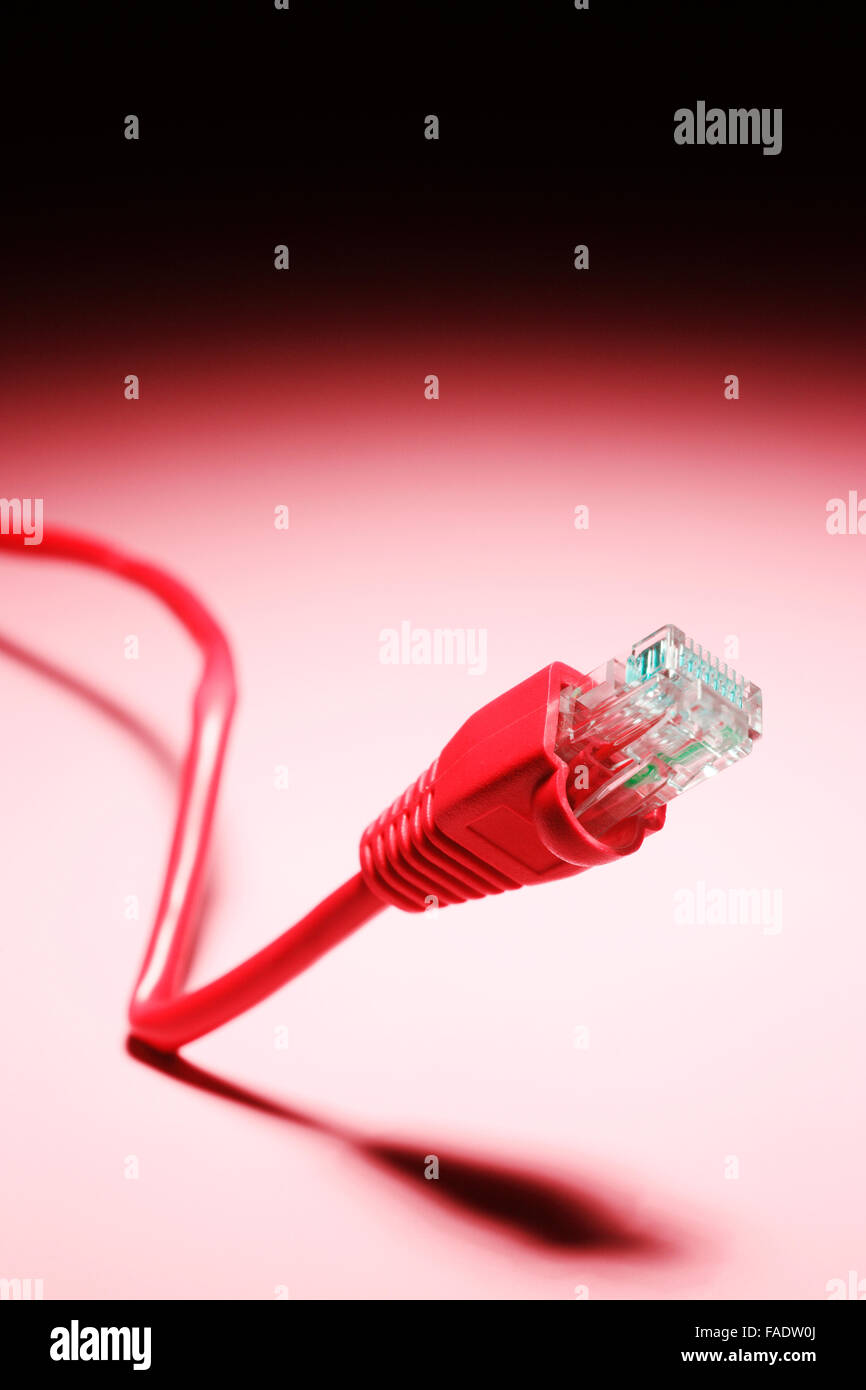 network cables in a graph pattern Stock Photo - Alamy