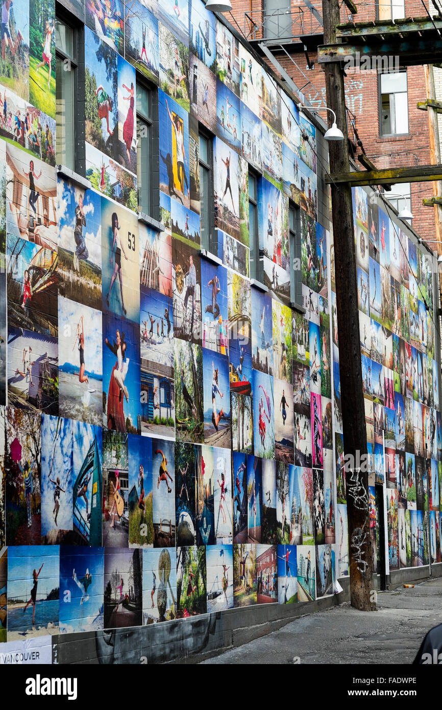 Street Art Vancouver City Canada Stock Photo Alamy
