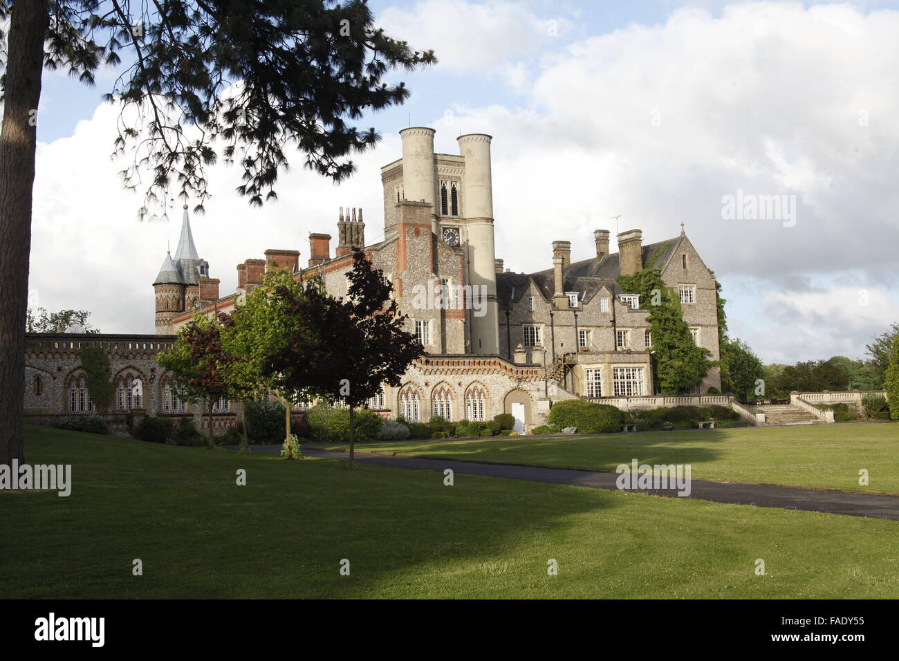 Horsley Towers, East Horsley Surrey, England Stock Photo Alamy